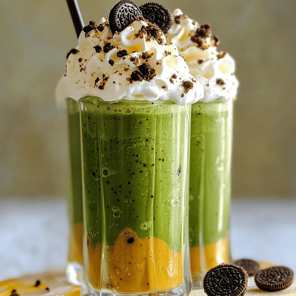 Cookies &#038; Cream Matcha Frappe Tasty and Simple Recipe