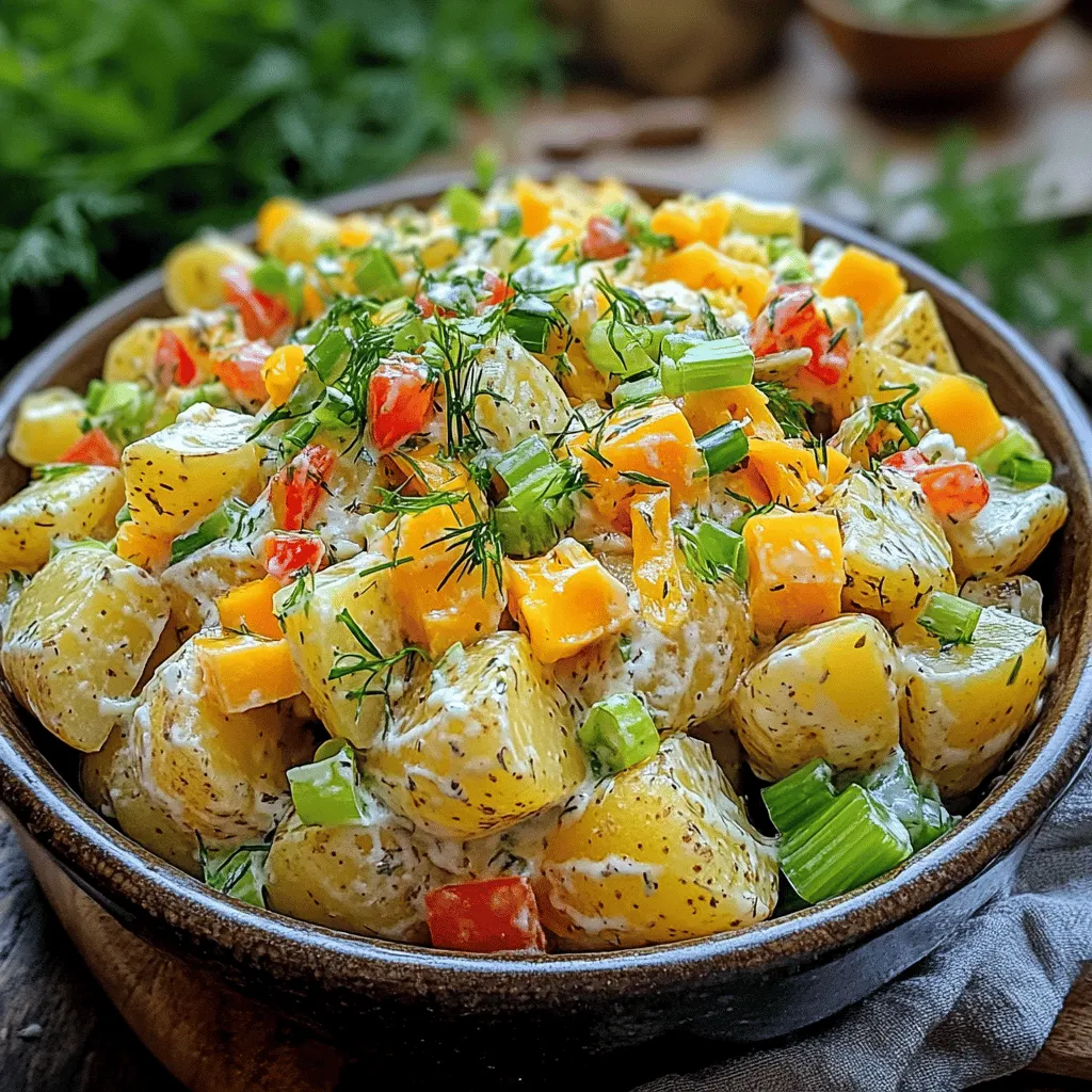 Deliciously Creamy Ranch Potato Salad: A Summer Favorite