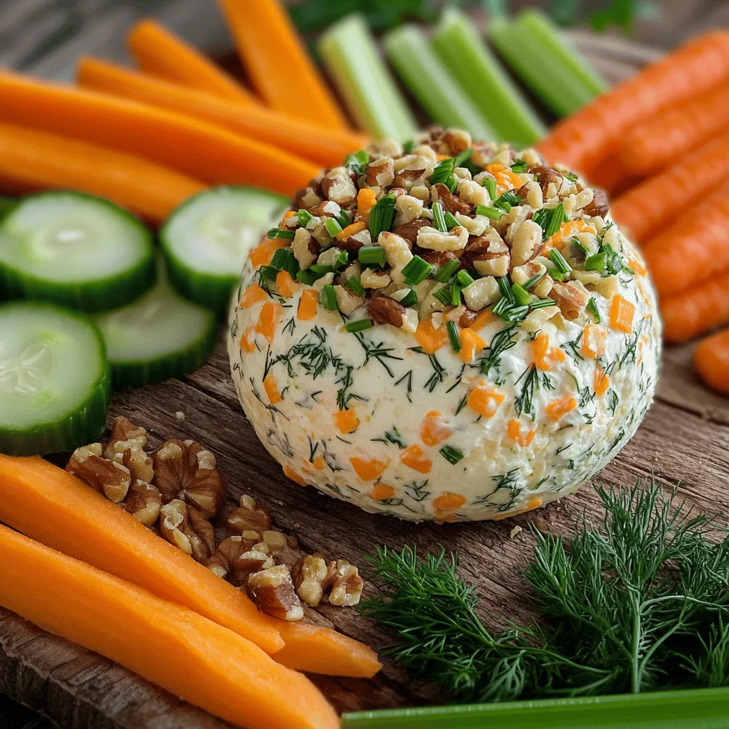 Cheesy Herb Garden Ball Recipe: A Flavorful Appetizer