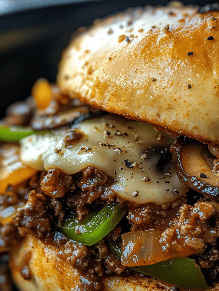 Philly Cheesesteak Sloppy Joes: A Delicious Fusion Recipe
