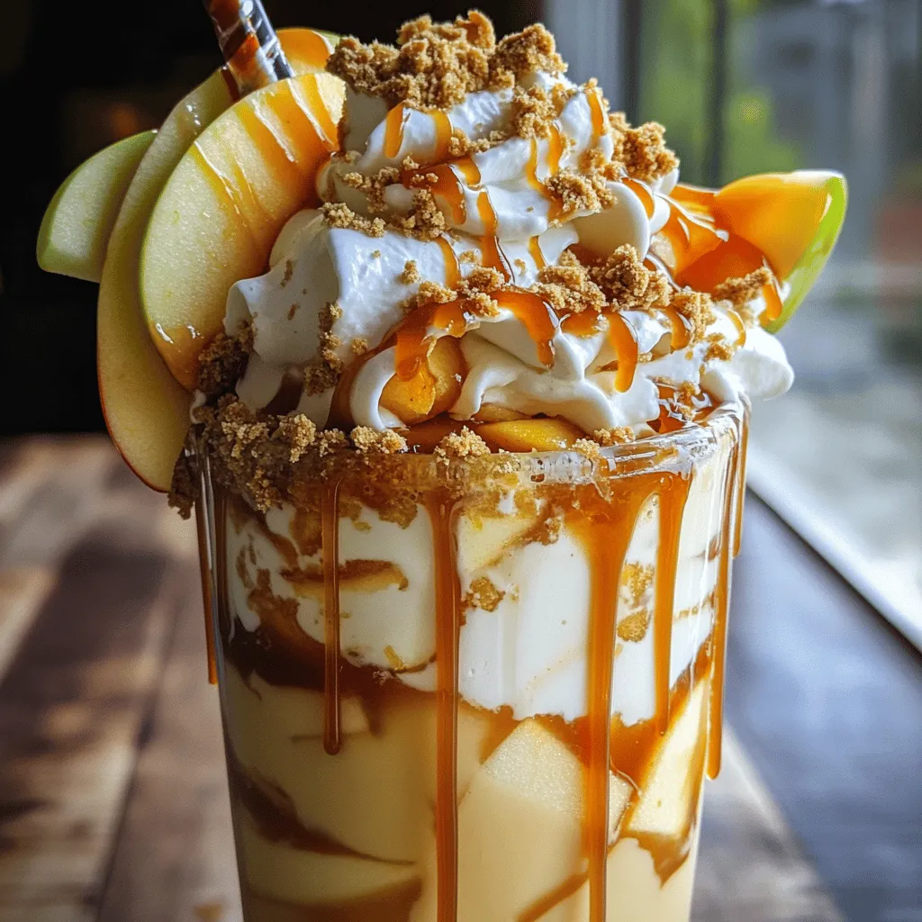 Caramel Apple Pie Milkshake Recipe: A Sweet Nostalgic Treat