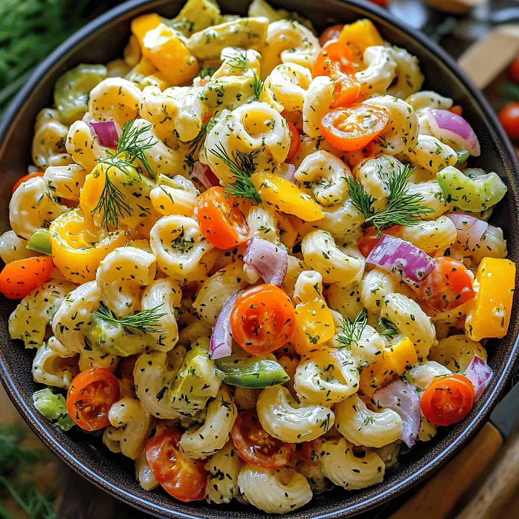 Dill Pickle Pasta Salad: A Refreshing Twist on a Classic Dish