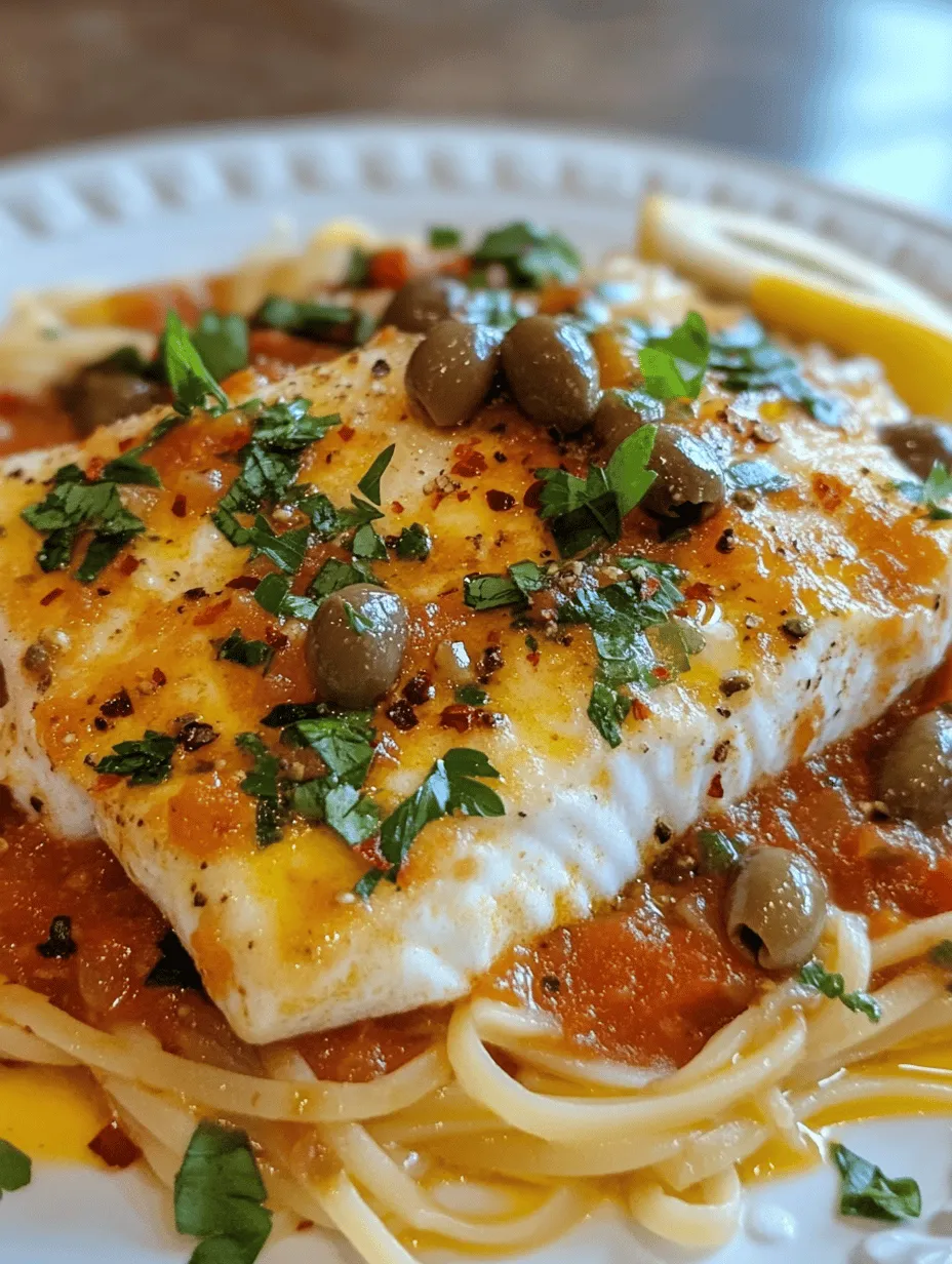 A Savory Journey: Discovering Fish Puttanesca Delight