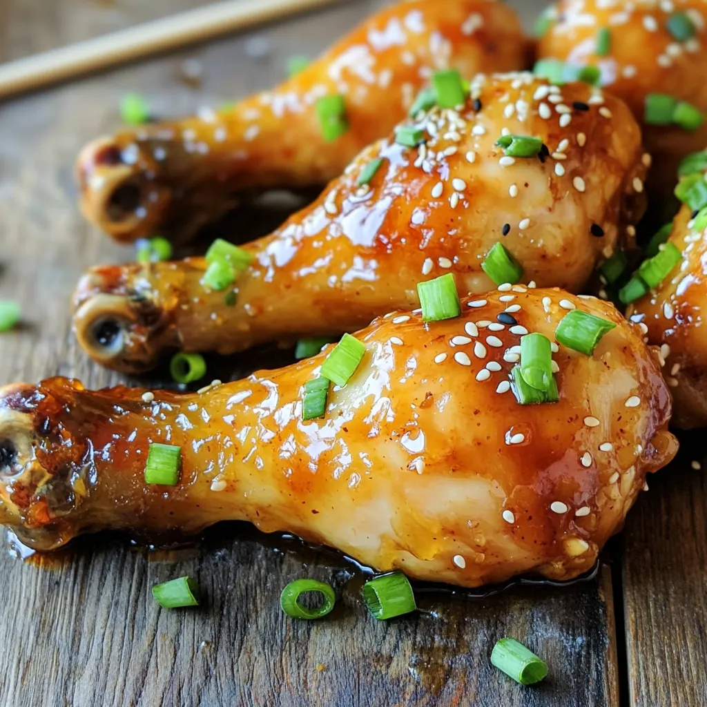 Slow Cooker Honey Garlic Chicken Drumsticks Delight