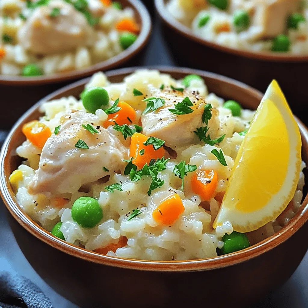 Instant Pot Creamy Chicken and Rice Delight