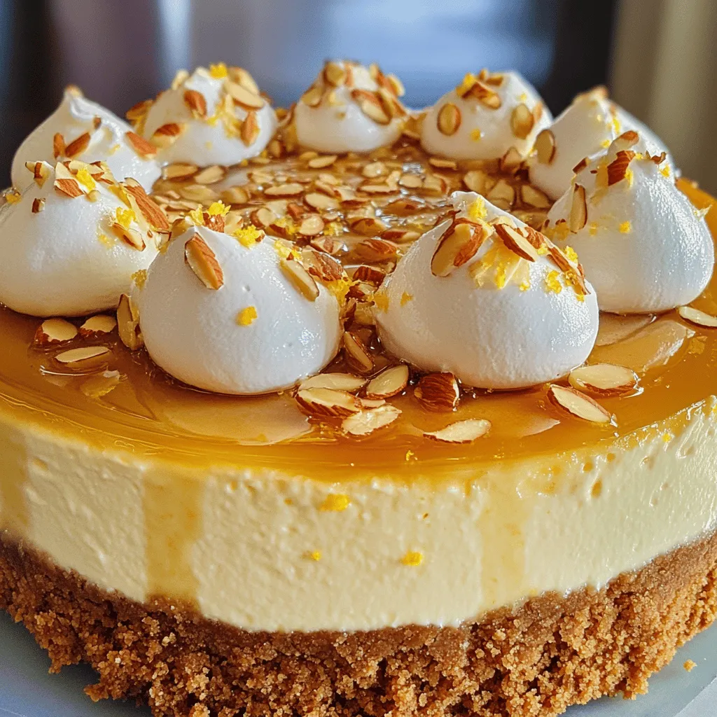 To make a delicious amaretto cheesecake, you need the following main ingredients: