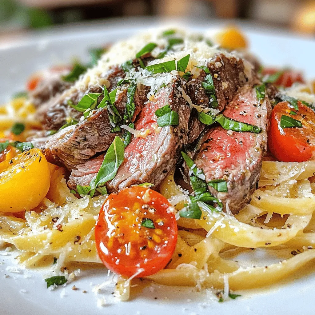 Steak Pasta Delight: A Culinary Journey