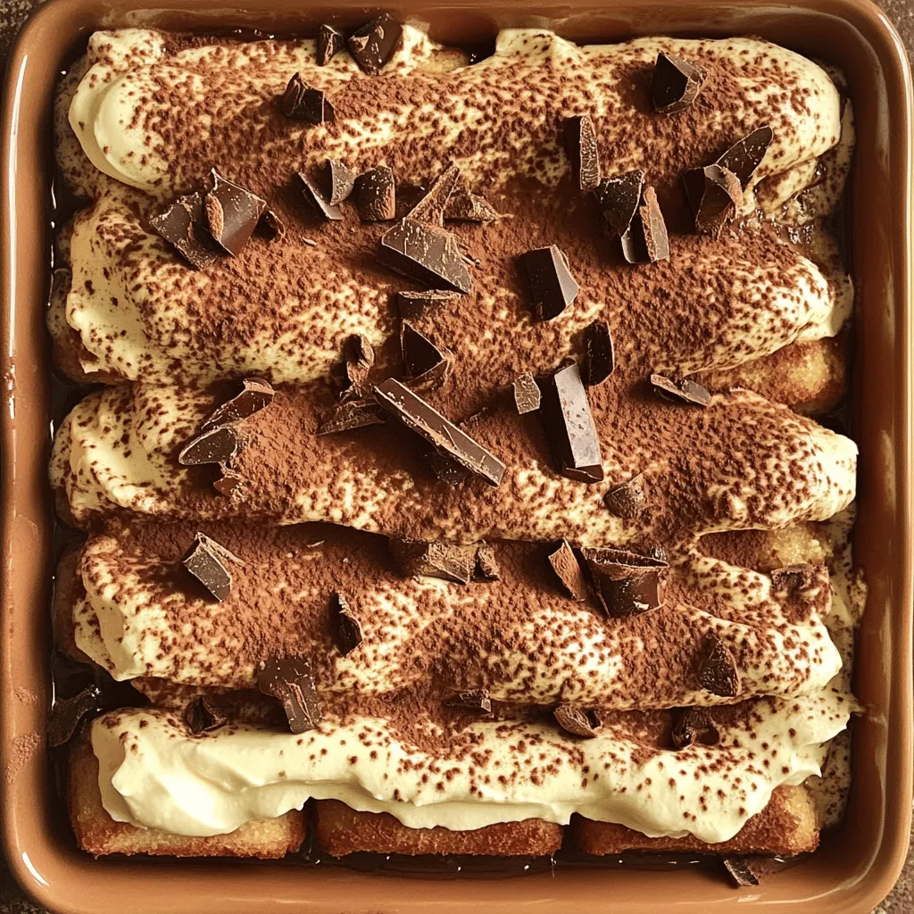 Mocha Madness Tiramisu Delightful and Easy Recipe