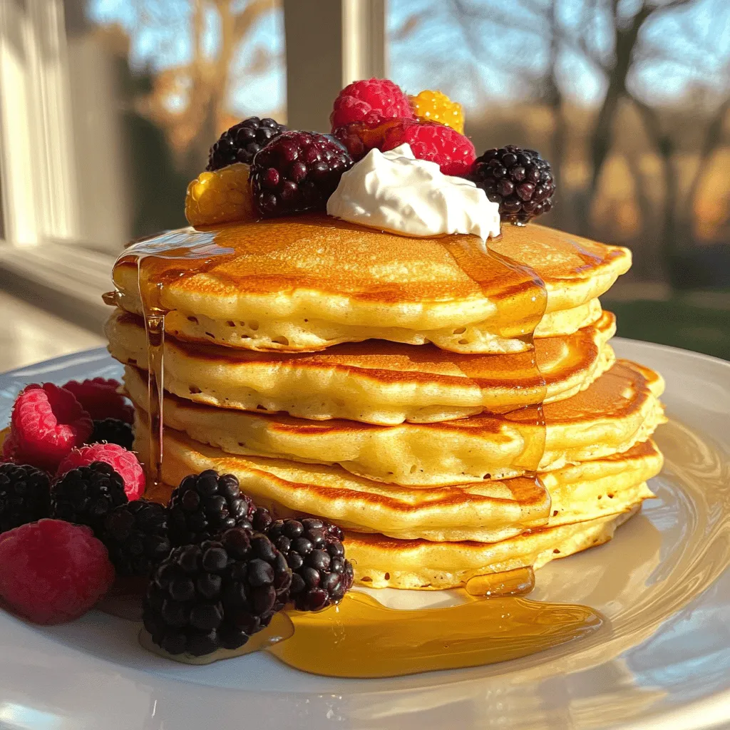 Healthy Greek Yogurt Pancakes Easy and Delicious Recipe