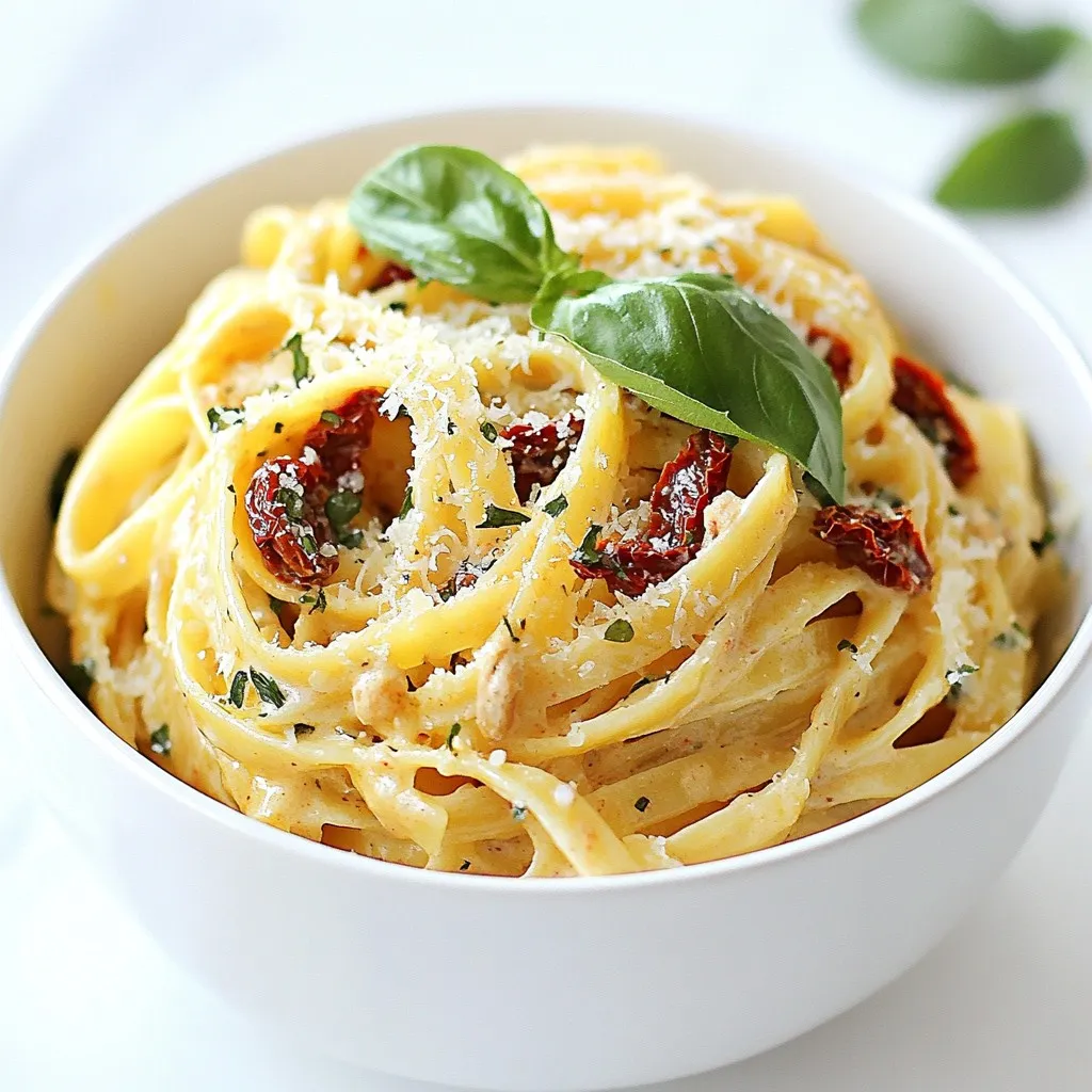 Creamy Sun-Dried Tomato Pasta Flavorful Weeknight Meal