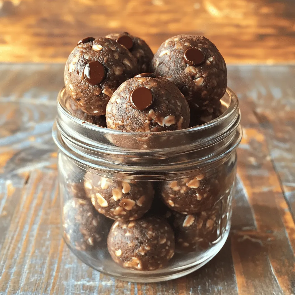 Chocolate Peanut Butter Energy Balls Simple Snack Fix