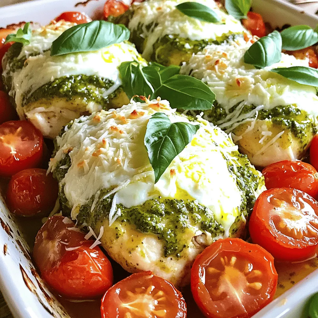 Baked Pesto Chicken Juicy and Flavorful Dinner Delight