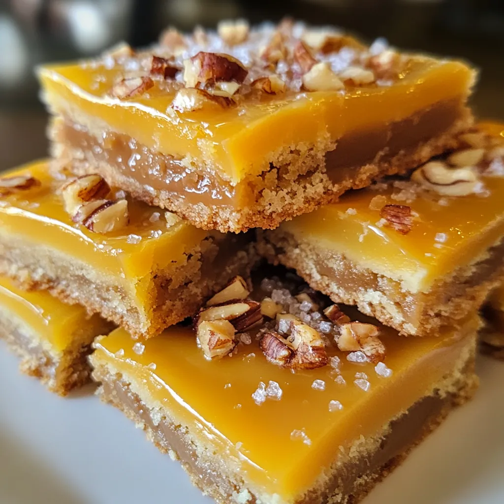 Salted Caramel Bliss Bars: A Sweet Indulgence