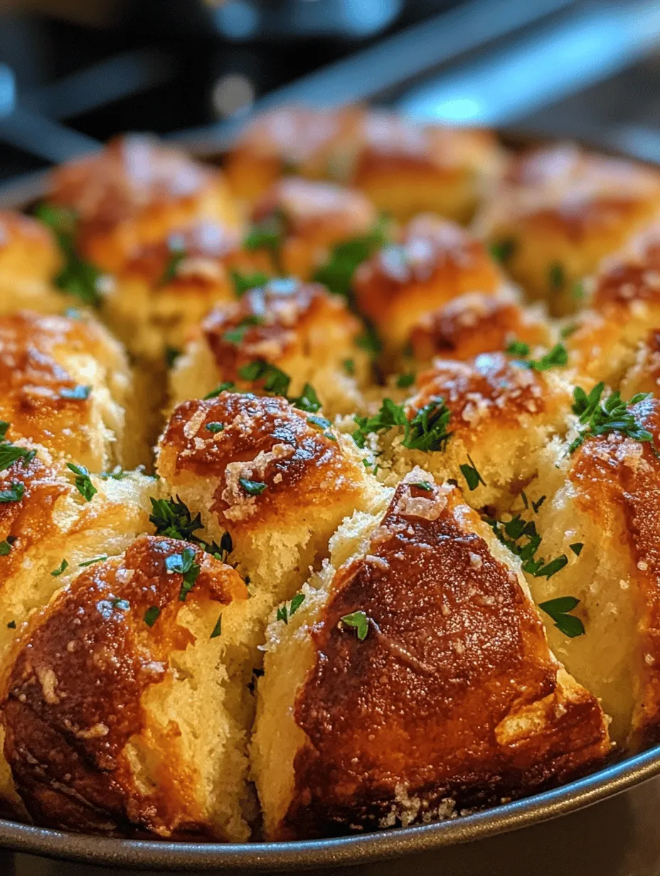 Garlic Parmesan Monkey Bread Recipe: A Delicious Twist on a Classic Comfort Food