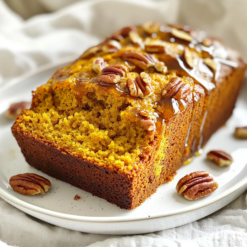 Maple Pecan Pumpkin Bread Delightfully Simple Recipe