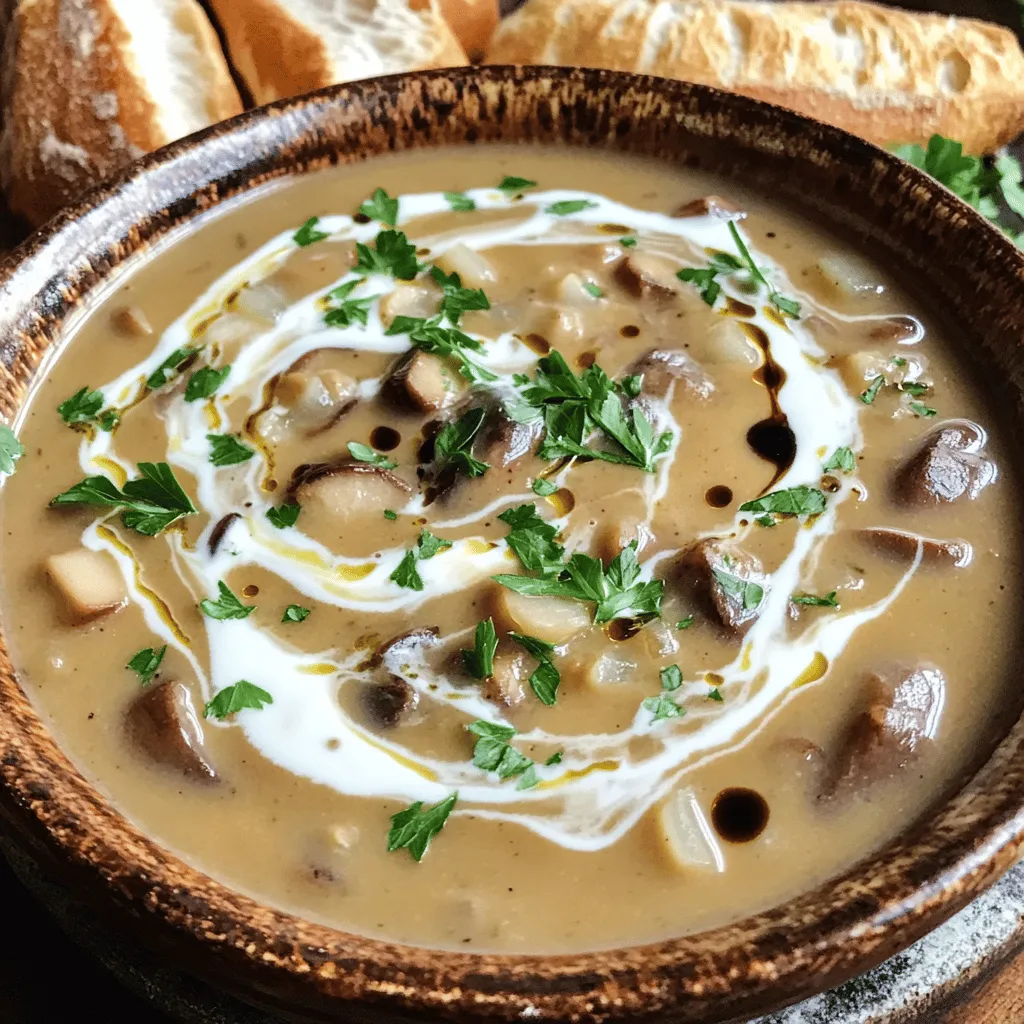 Mushroom Soup Delightful and Healthy Recipe Guide
