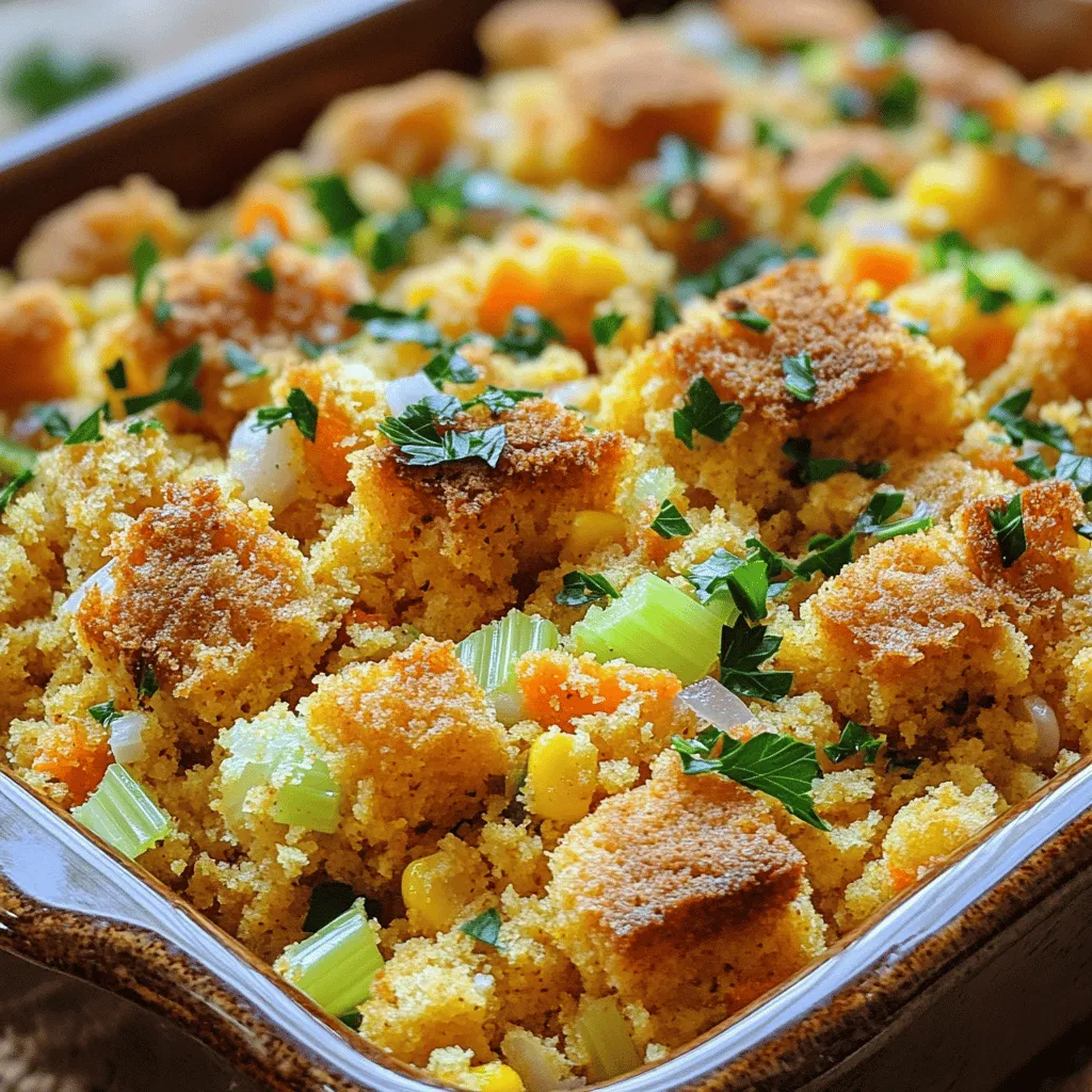 Cornbread Dressing Flavorful and Easy to Make Recipe