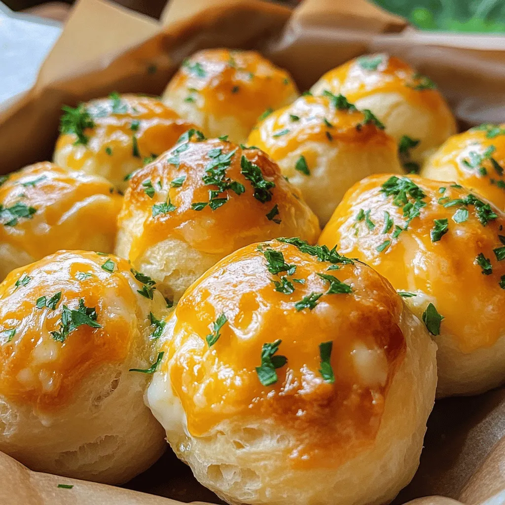 Cheesy Garlic Bliss Bombs Recipe: A Heavenly Appetizer