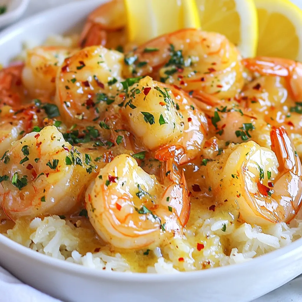 Lemon Garlic Butter Shrimp Skillet Flavorful Treat