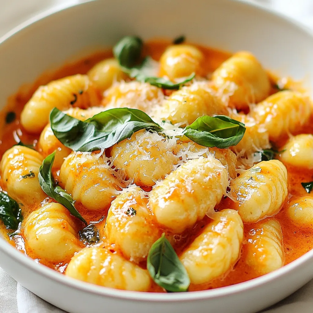Creamy Tomato Basil Gnocchi Flavors That Delight