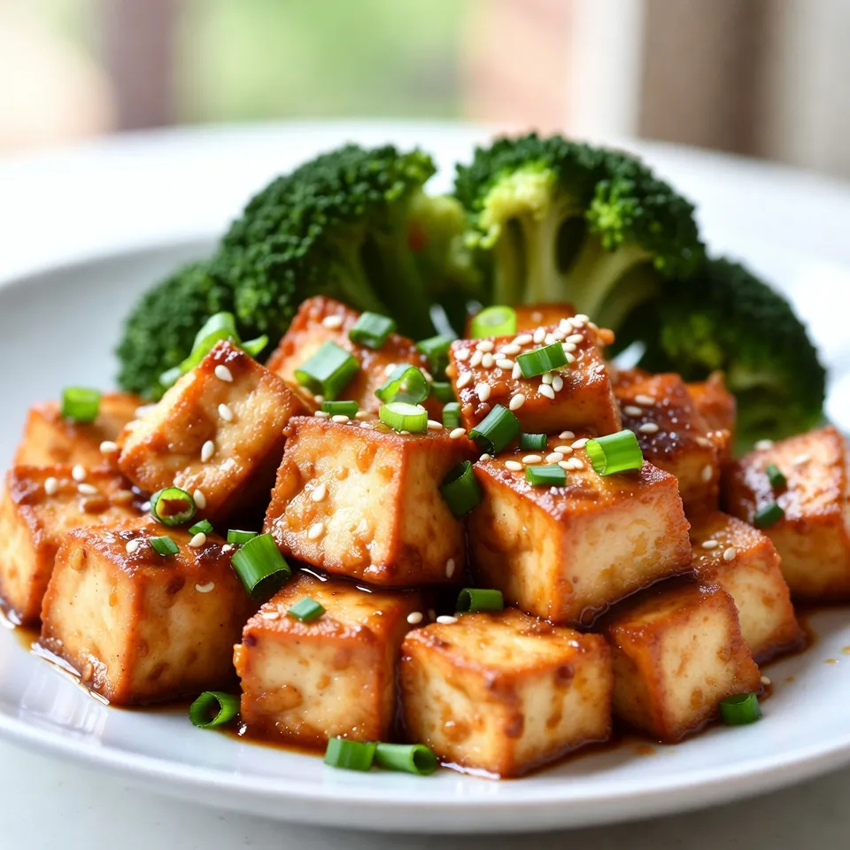 Honey Garlic Sesame Tofu Simple and Flavorful Dish