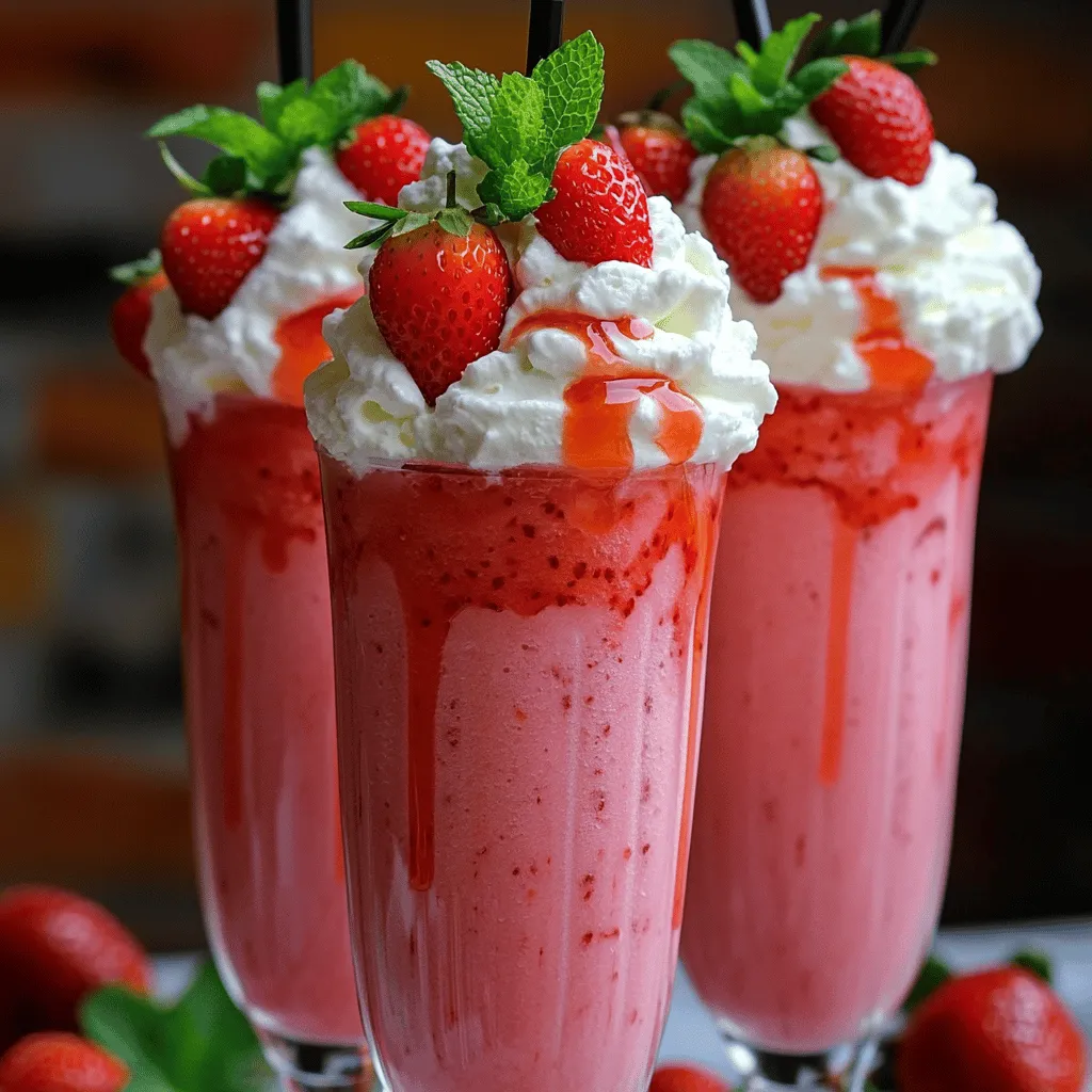 Strawberry Bliss Milkshake: A Refreshing Treat for Any Occasion