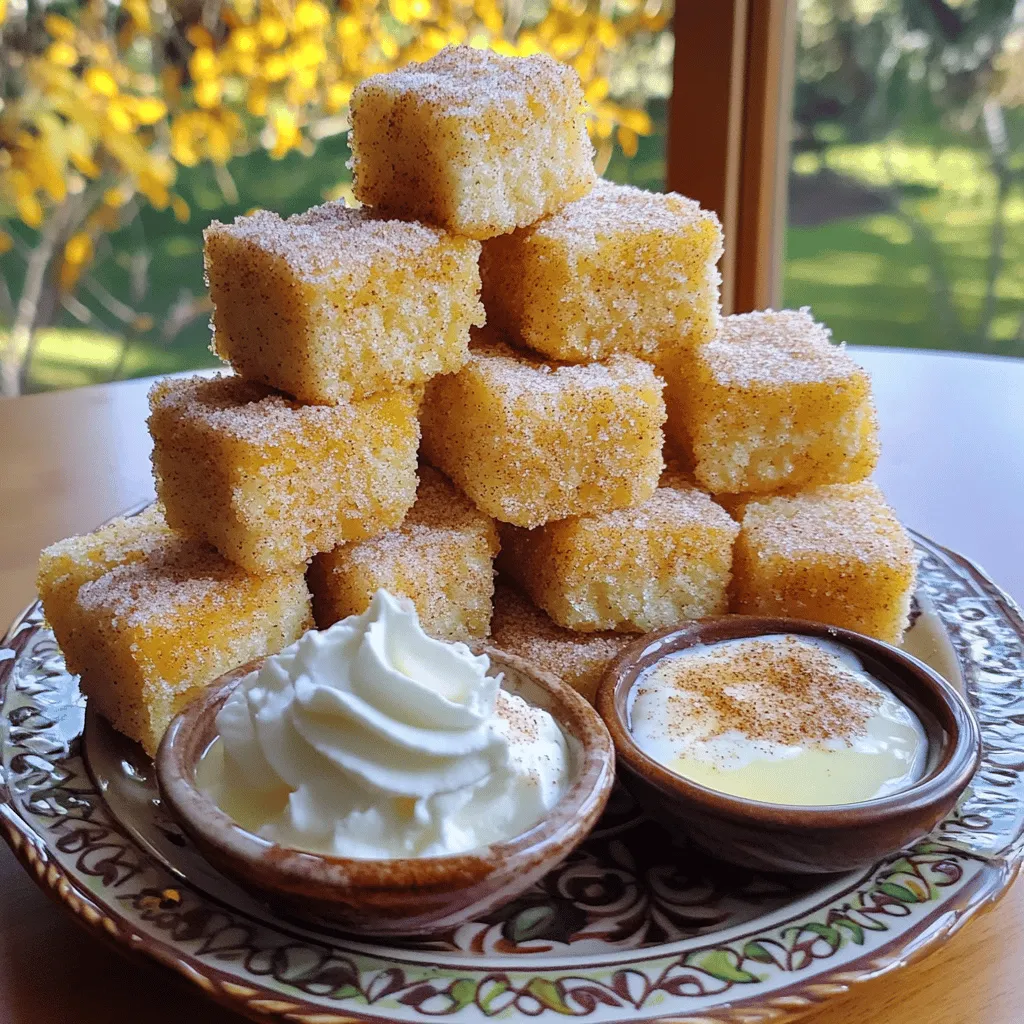 Irresistible Angel Food Cake Churro Bites Delight