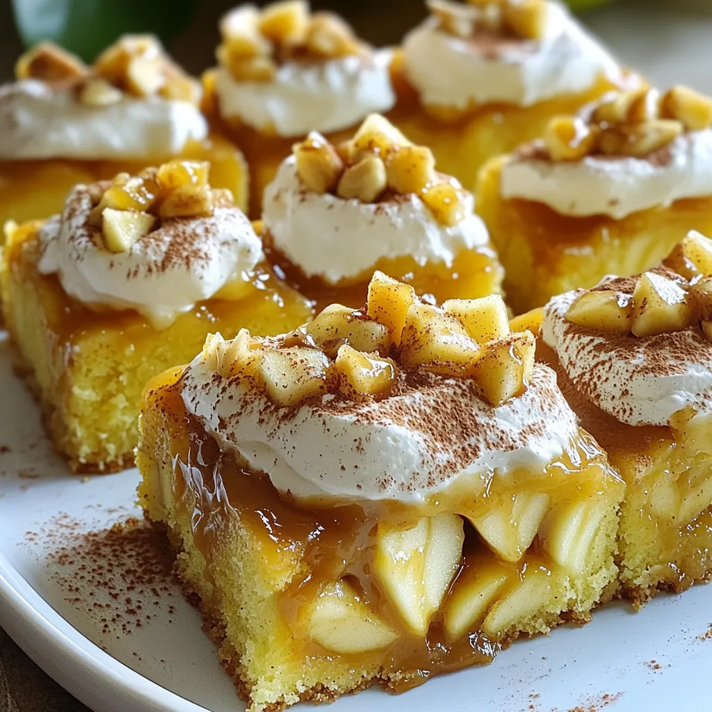 Caramel Apple Poke Cake Delightful and Simple Recipe