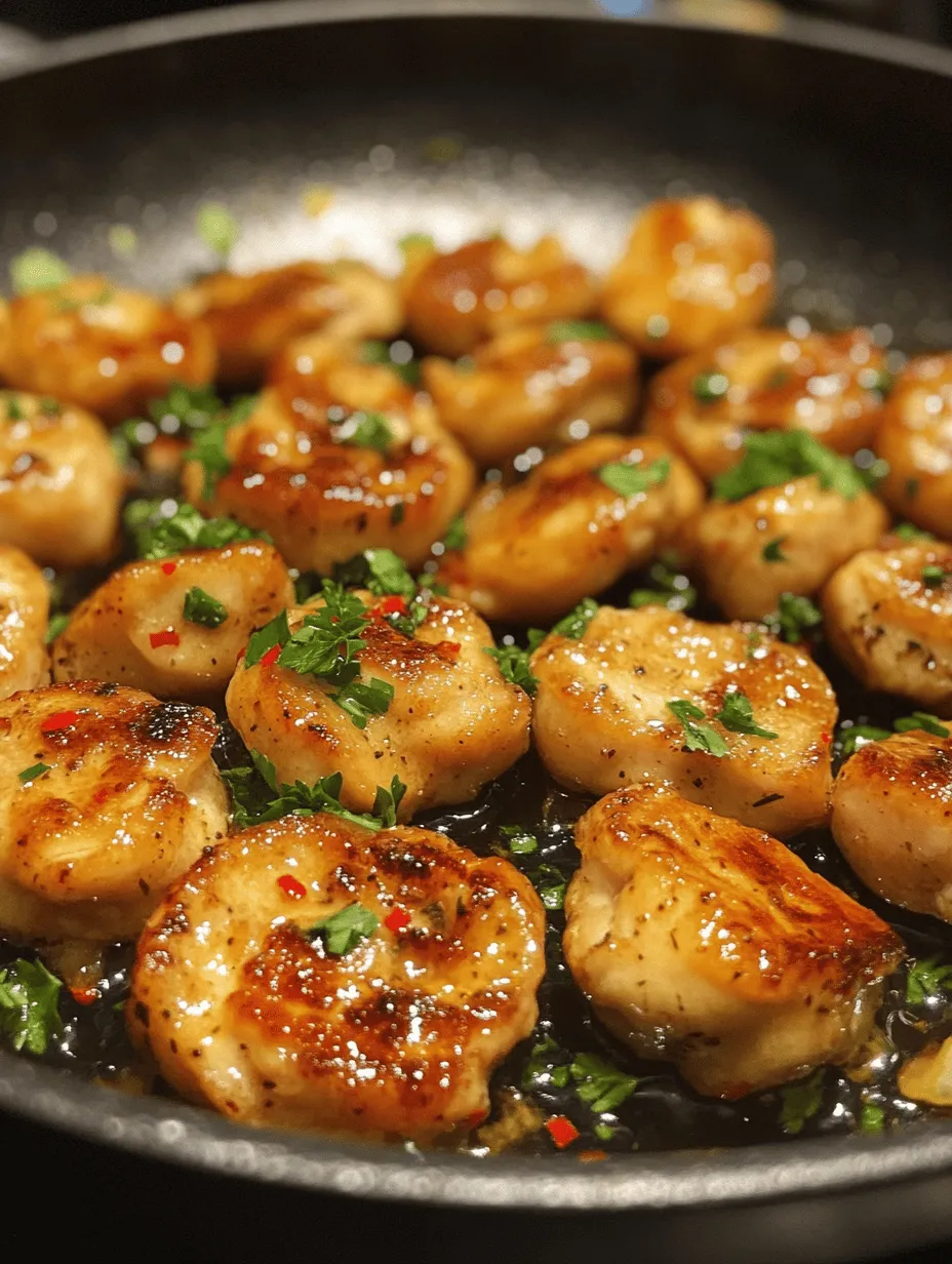 Garlic Butter Chicken Bites: A Quick and Delicious Recipe
