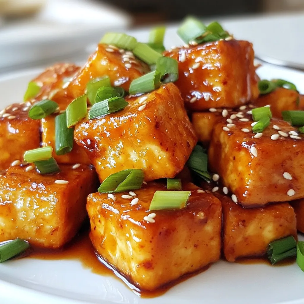Crispy Sweet Chili Tofu Flavorful and Simple Recipe