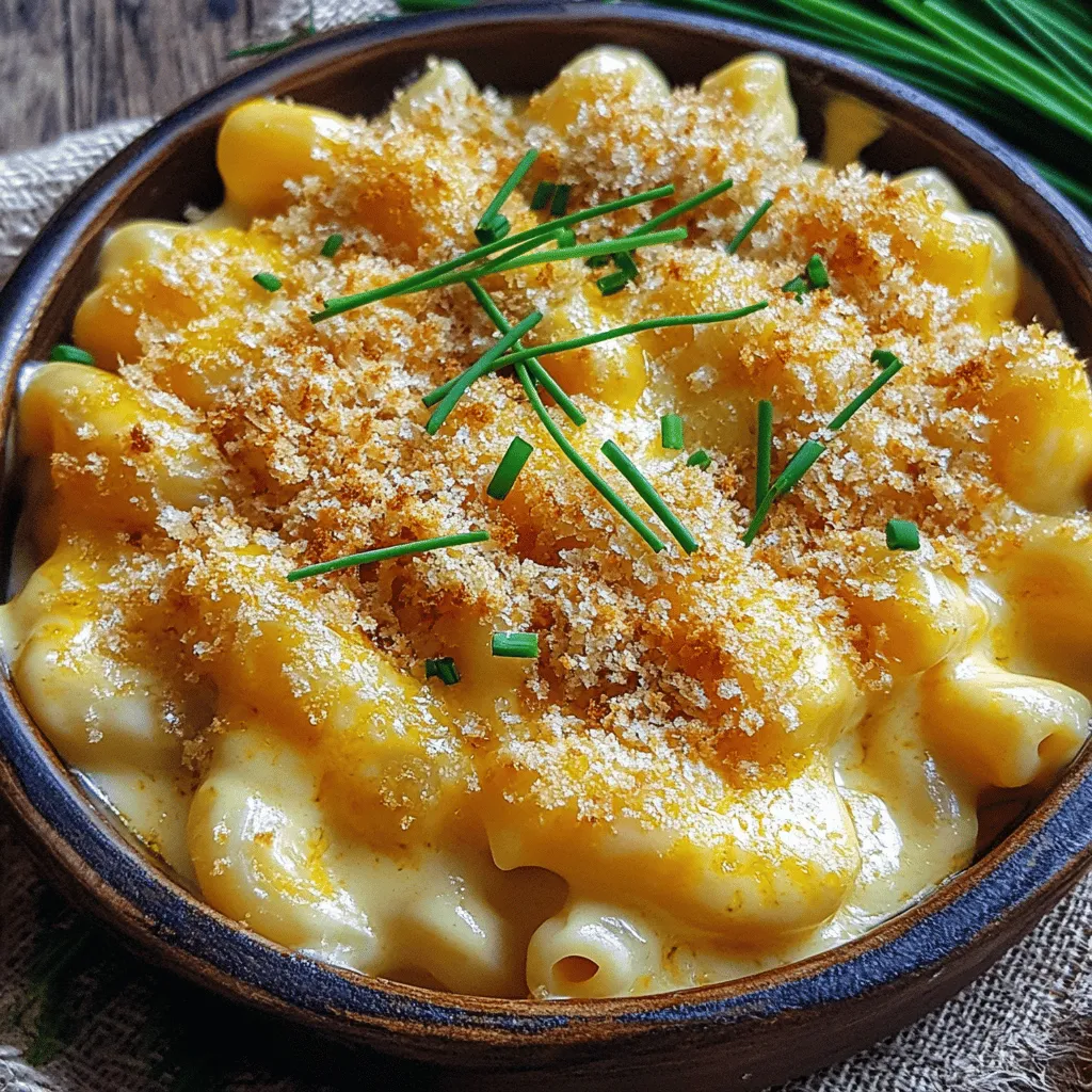 The right ingredients make all the difference in a great Guinness and Irish Cheddar Mac & Cheese recipe. First, you need elbow macaroni. It holds the cheese sauce well. Next, you will want butter and flour to create a smooth roux. This mixture is key for a creamy sauce.