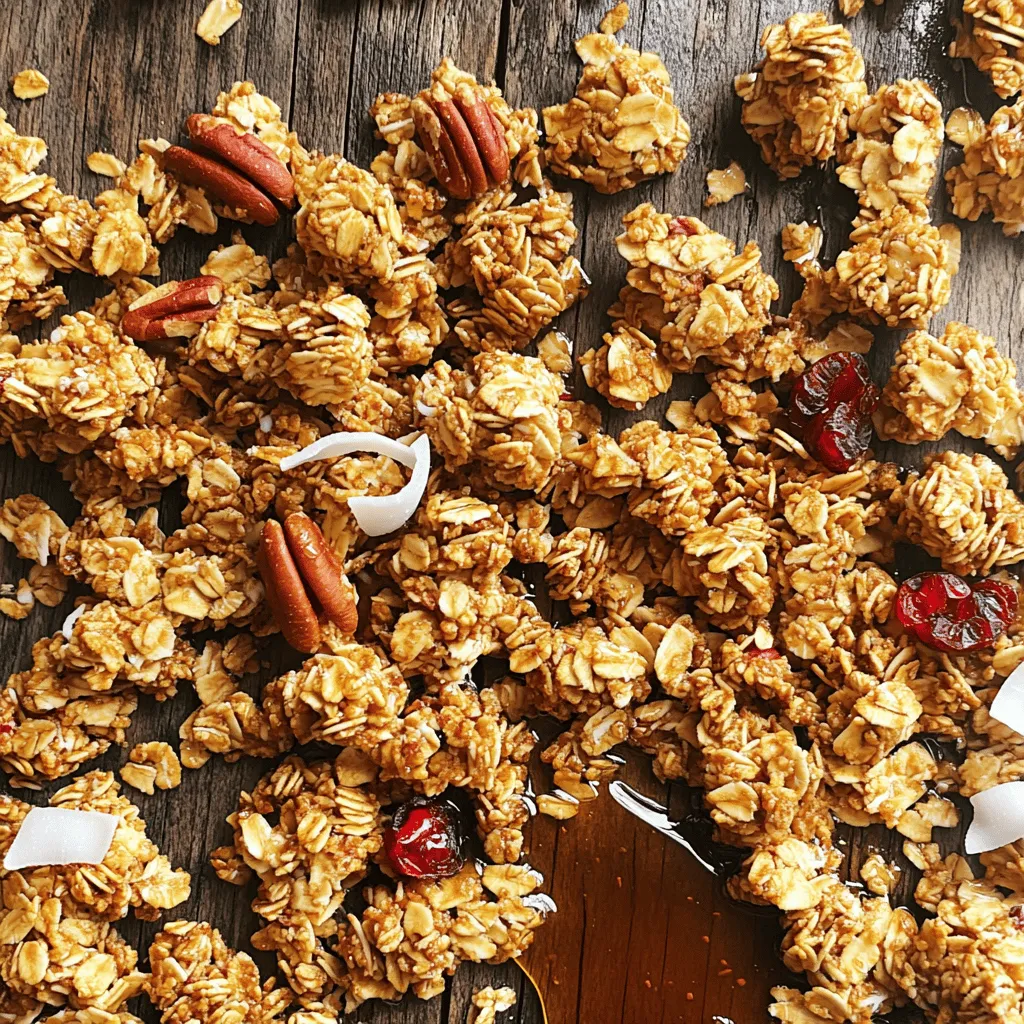 Maple Pecan Granola Crunchy and Nutritious Recipe