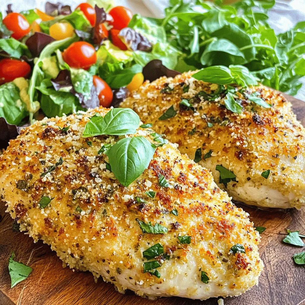 Parmesan Herb Crusted Chicken Flavorful Dinner Dish