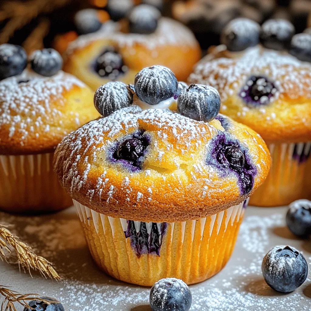 Blueberry Cream Cheese Muffins Fresh and Flavorful Delight