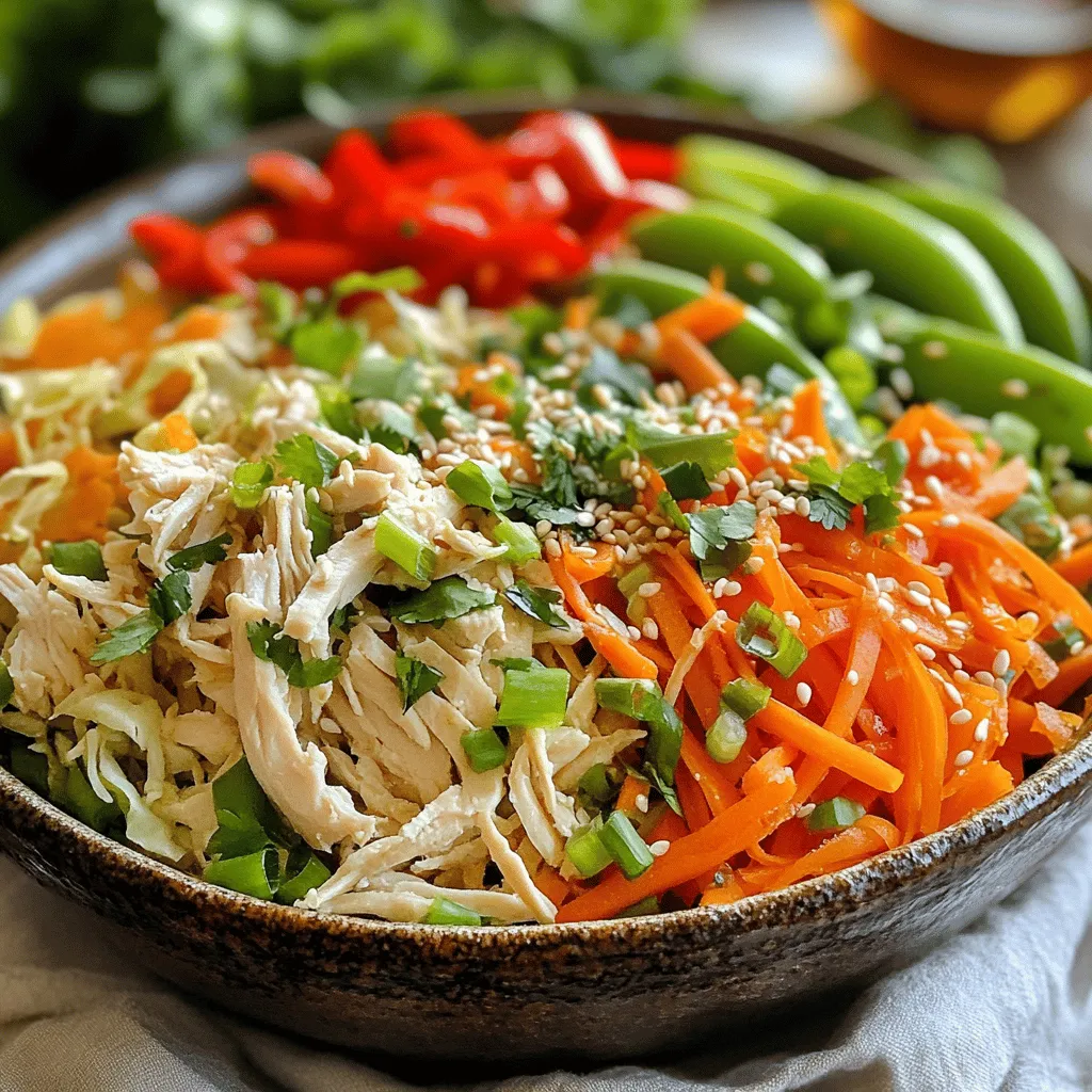 Crunchy Asian Delight Chicken Salad: A Flavorful Journey