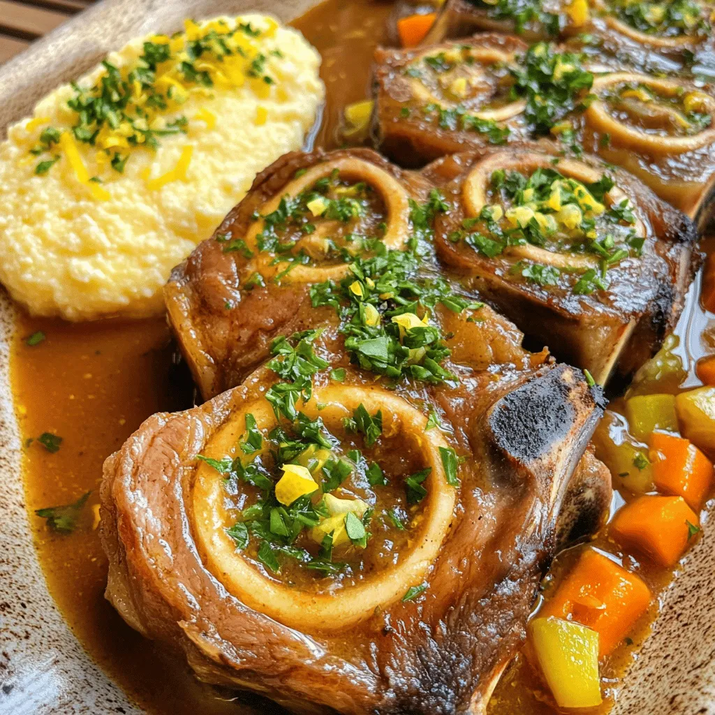 Osso Buco Delightful and Flavorful Italian Dish