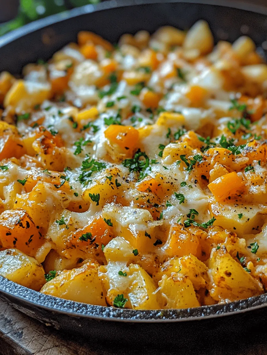 Cheesy Potato Egg Scramble: A Comforting Breakfast Delight
