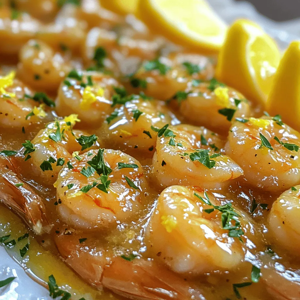 Lemon Garlic Butter Shrimp Simple and Tasty Dish