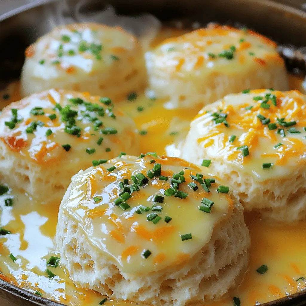Cheesy Butter Swim Biscuits Flavorful and Easy Recipe