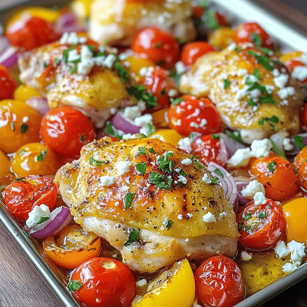 Greek-Inspired Sheet Pan Chicken Recipe for Busy Nights