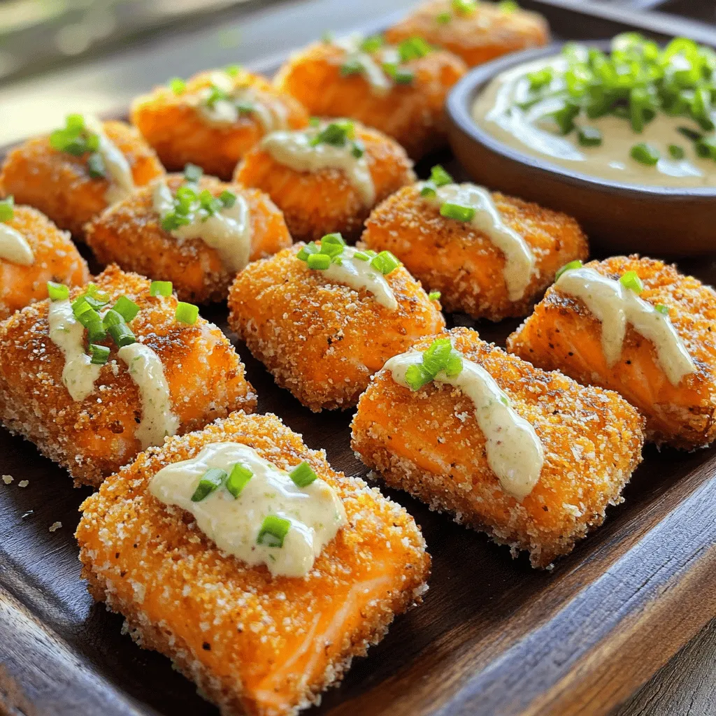 Crispy Bang Bang Salmon Bites: A Flavorful Seafood Delight