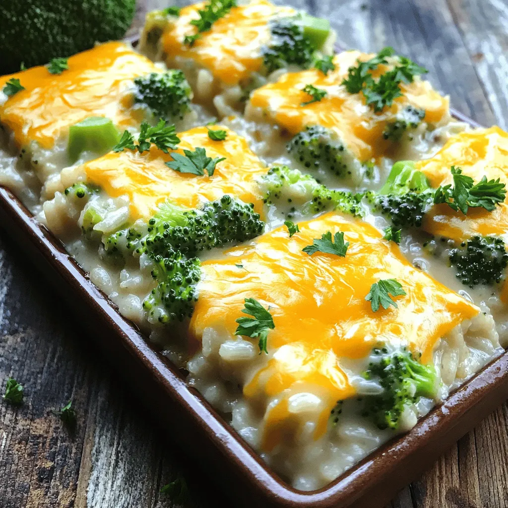 Cheesy Broccoli and Rice Casserole Simple Comfort Food