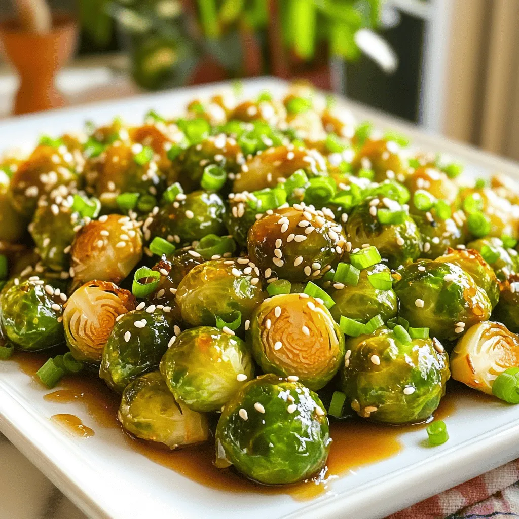 Sweet and Spicy Brussels Sprouts Flavorful Dish Guide