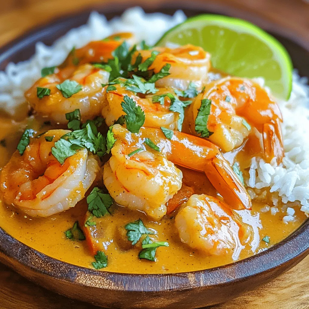 Coconut Delight: Indian Shrimp Curry &#8211; A Culinary Journey