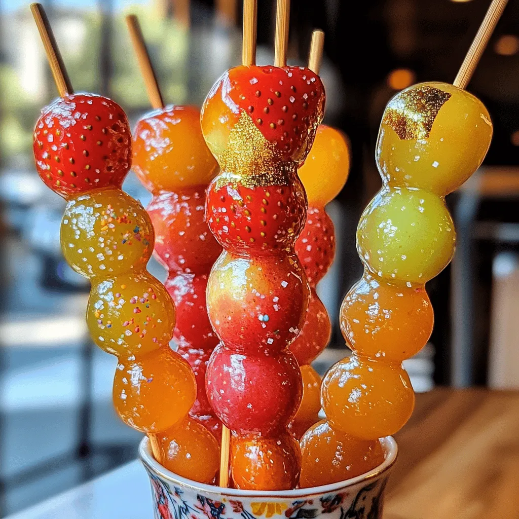 Tanghulu (Chinese Candied Fruit) Delicious Homemade Treat