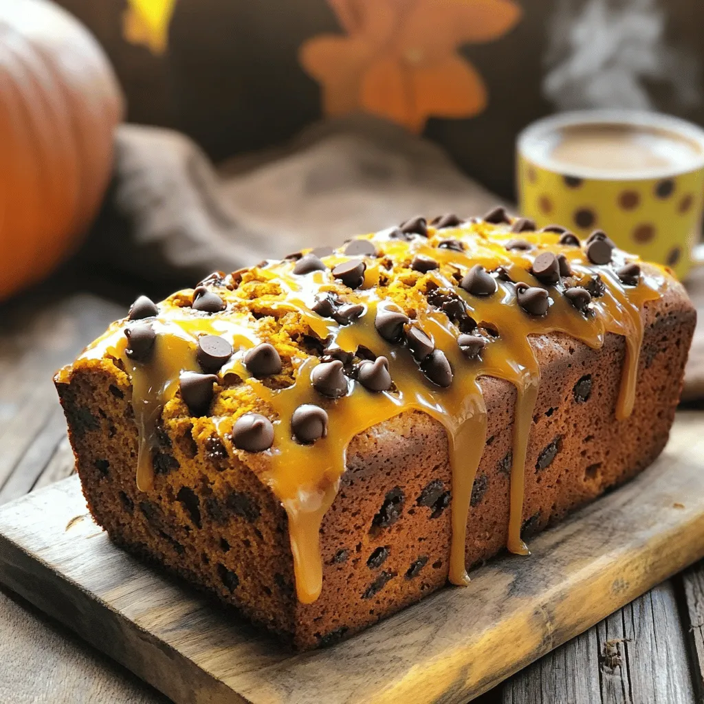 Chocolate Chip Pumpkin Bread Rich and Moist Delight
