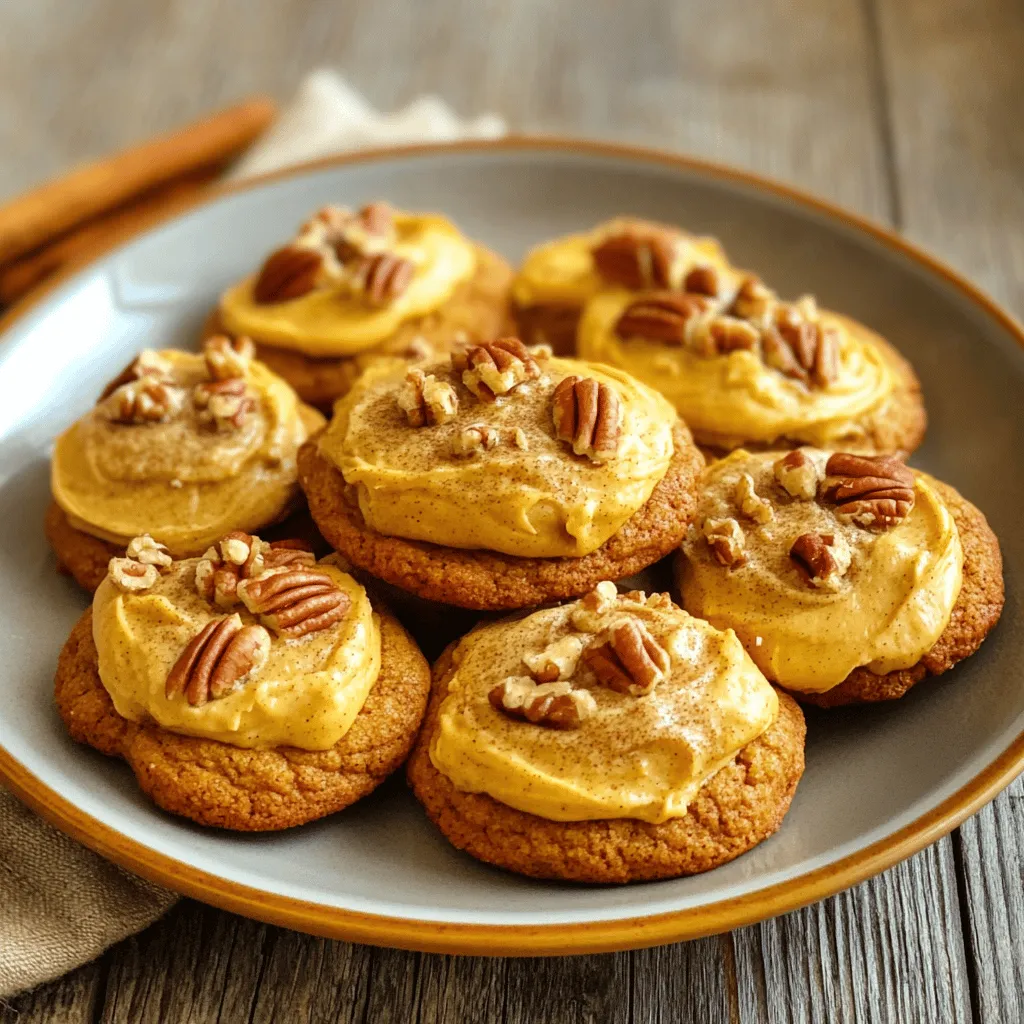 Pumpkin Bliss Cookies with Caramelized Brown Butter Frosting