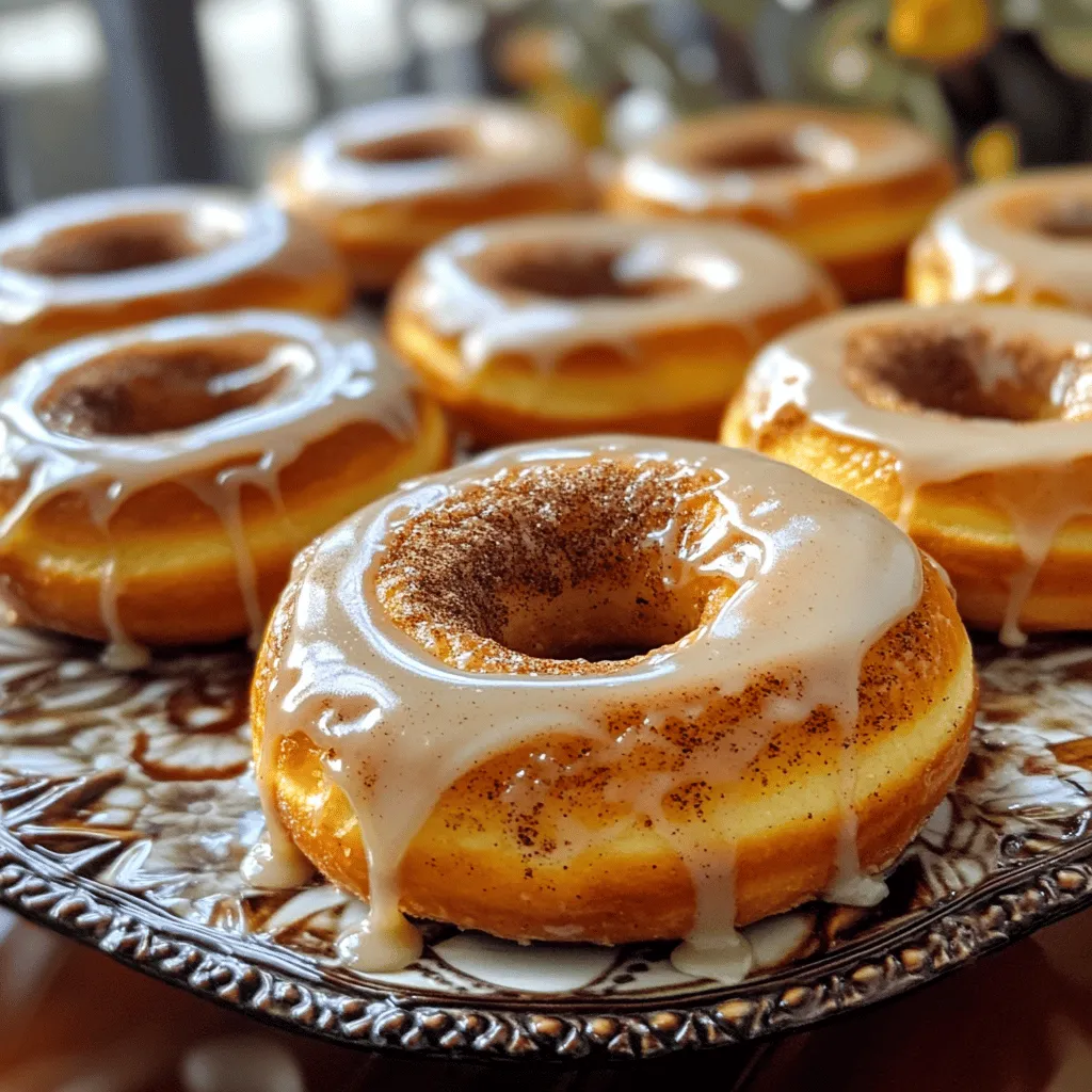 The key ingredients for buttery cinnamon roll doughnuts are simple yet rich. You need flour, sugar, and butter. Flour gives the dough structure. Sugar adds sweetness, while butter makes it rich and tender.