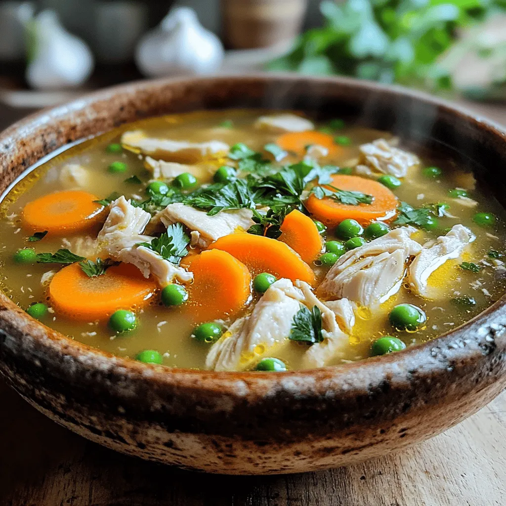 Cozy Chicken Soup Comforting and Simple Recipe