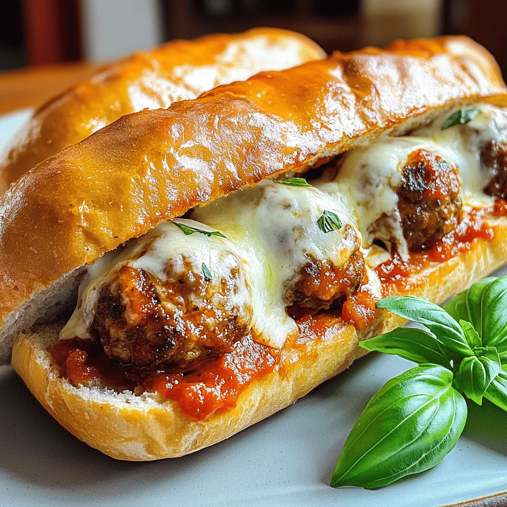 Beefy Meatball Sub Flavor-Packed and Satisfying Meal